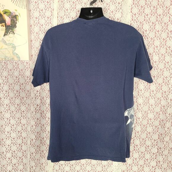 Gildan Blue Thunderbirds US Airforce jet graphic logo t-shirt size large - Picture 4 of 8